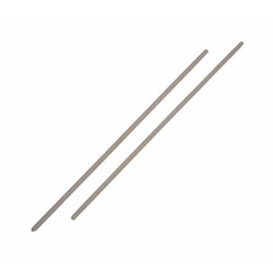 Baguette de repinique 40cm sans grip, polyamide, paire